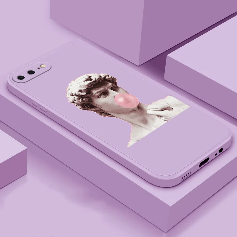 

For iPhone 7 8 7 Plus 8 Plus phone case soft TPU silicone phone Shell Cartoon pattern back cover phone case