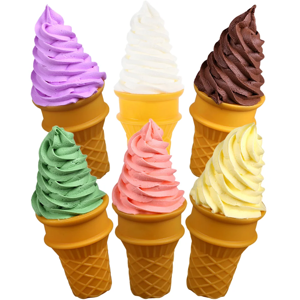

Ice Cream Shop Display Prop Ice Cream Toy Fake Ice Cream