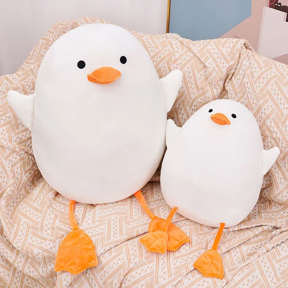 

Gift Sofa Cushion Cartoon Stuffed Animals Soft Toy Room Decoration Plush Pillow White Duck Plush Toy Stuffed Toy Animal Pillow