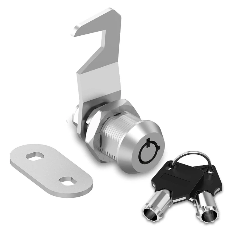 

Furniture Locks Hardware Door Cabinet RV Lock for Office Desk Letter Box Cam 17/30mm Metal Drawer Locks with 2 Same Keys