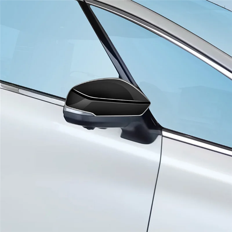 Ярко-черные чехлы на боковые зеркала автомобиля крышка бокового для Alphard 40 Series 2023+