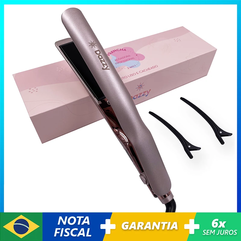 

Electric Professional Ceramic Hair Curler Straight 2 in1 Curling Iron Roller Curls Wand Waver Fashion Styling Tools DAZZY