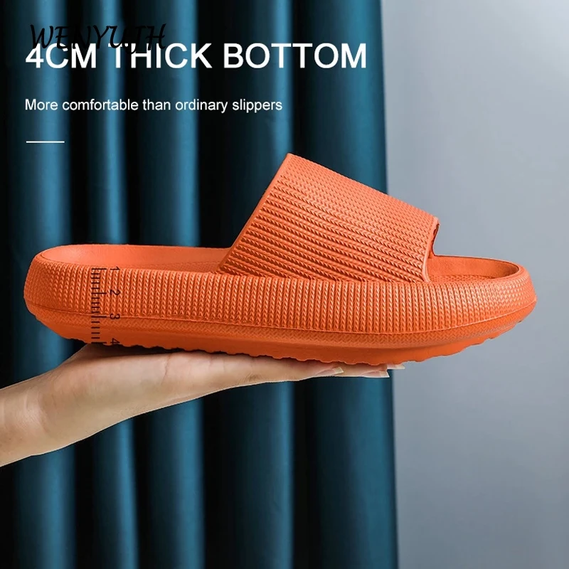 

Сандалии женские, на толстой платформе 4 см, Нескользящие, из ЭВА