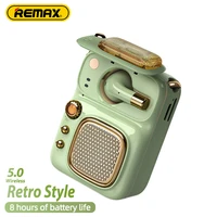 Remax Wireless Speaker Mini Portable Audio Earbuds Headset Bluetooth 5 0 Speaker Can Support Card New Fashion Radio