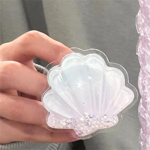 Кронштейн Sweety Shell, ручка для телефона, кольцевой держатель, универсальные аксессуары, подставка для телефона, корейский модный трендовый держатель, 도매