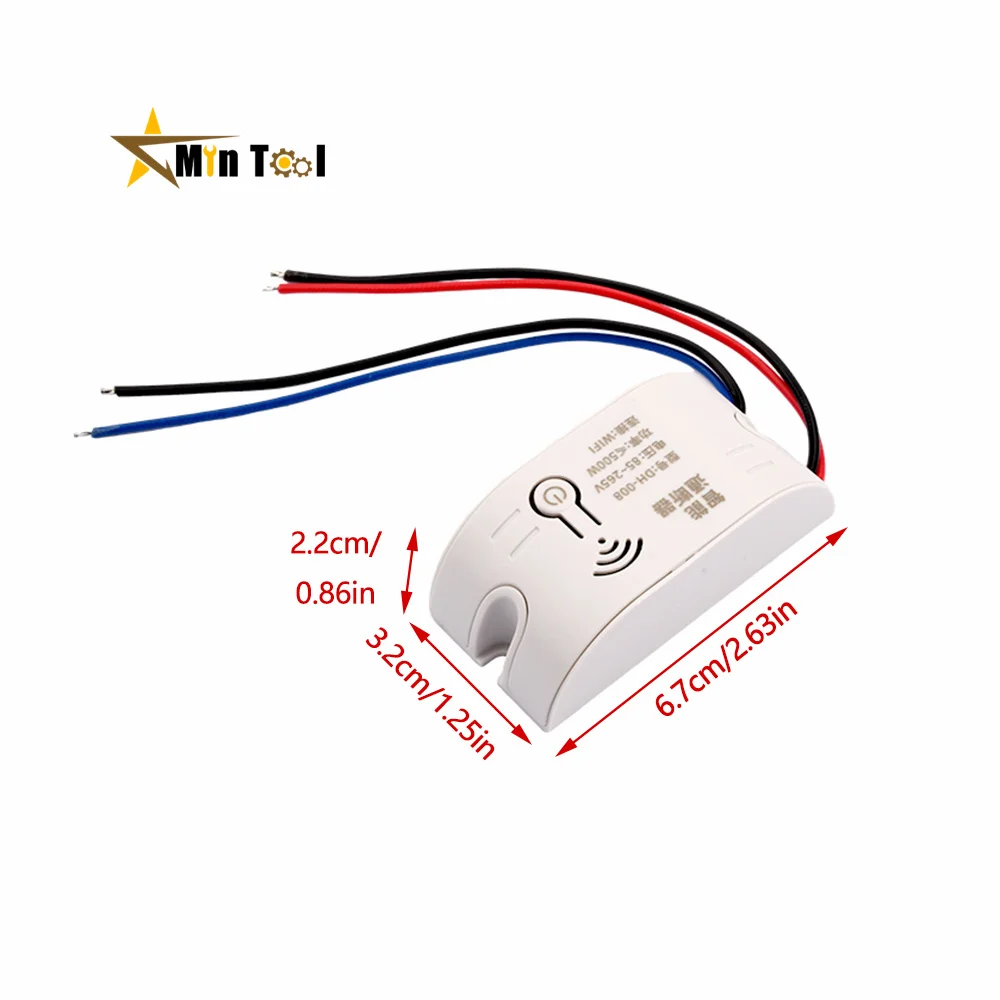 Радиочастотный Приемник 433 переменного тока 220 В умный дом Wi-Fi Беспроводное
