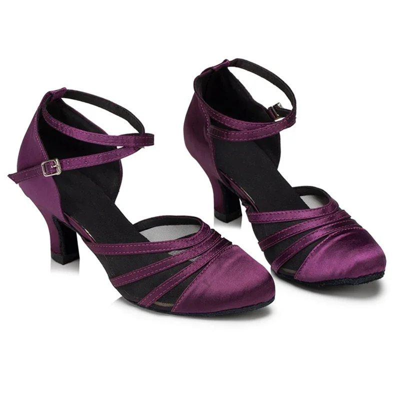 2025 женская танцевальная обувь для латинских танцев девочек домашняя бальных