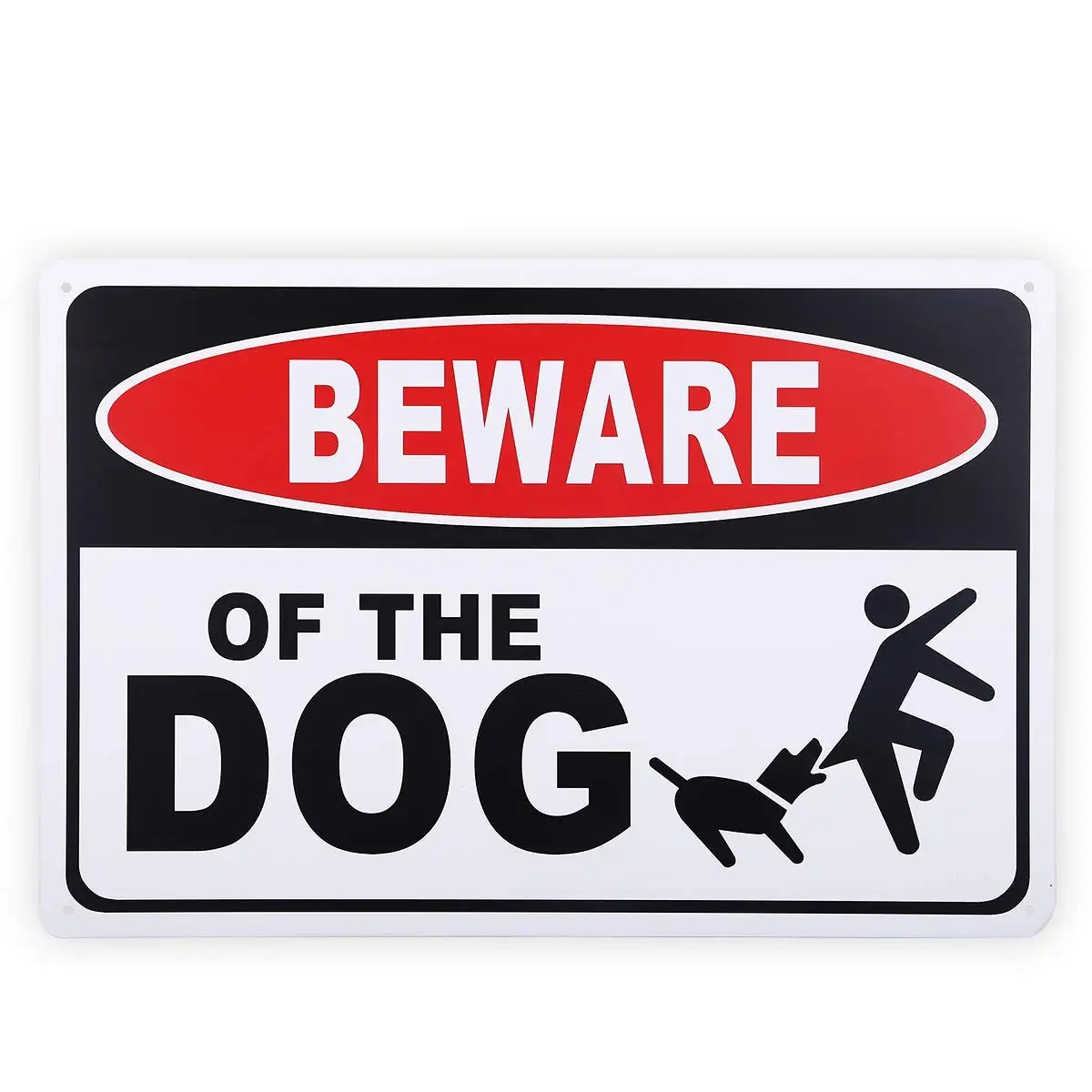 

Kalynvi Остерегайтесь собаки металлической таблички, защитные жестяные ретро-знаки для двора, фермы, забора, дома.