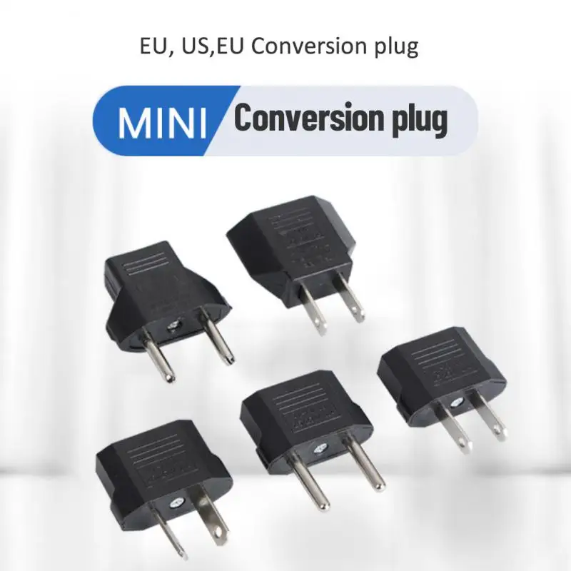 

2023 New 1PCS Portable American or European Travel Charger Socket US AU EU Electrical Plug Adapter AC Power Outlet Converter