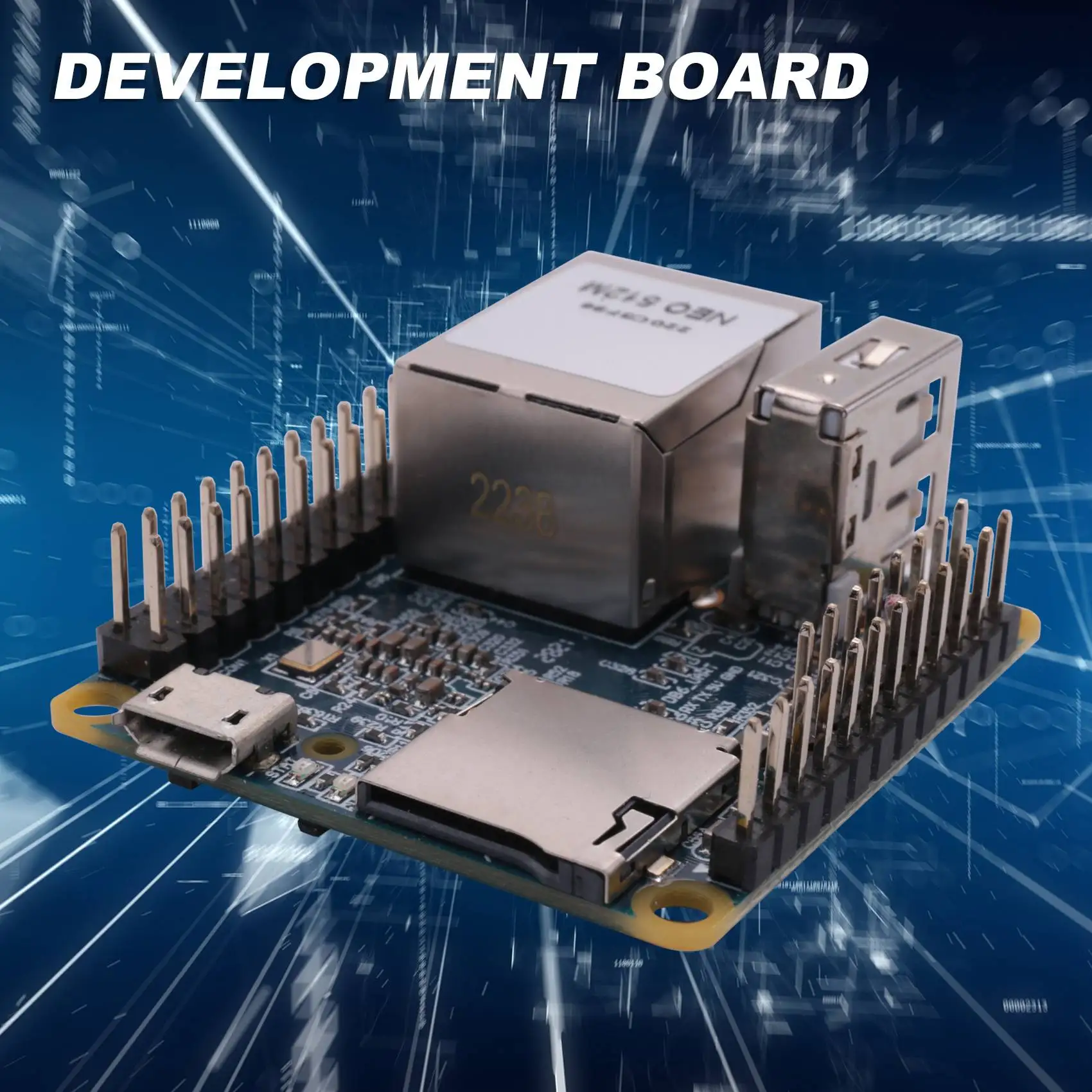 NanoPi NEO макетная плата с открытым исходным кодом Allwinner H3 Super для Raspberry Pie Quad-Core Cortex-A7