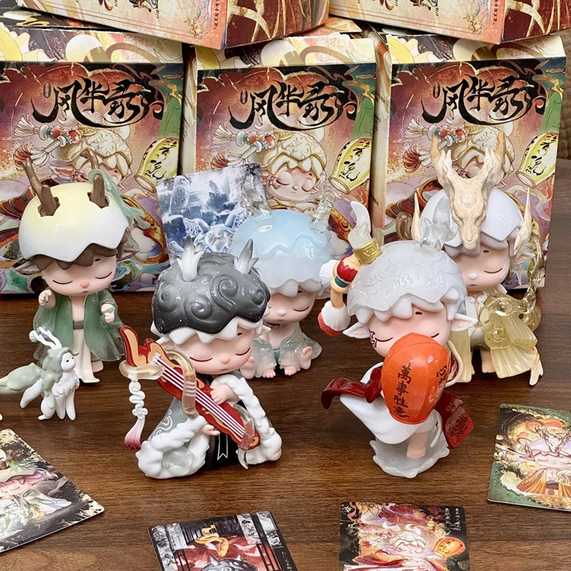 MIMI Fenghua Lu Series слепая коробка модная игрушка кукла фигурка настольное украшение