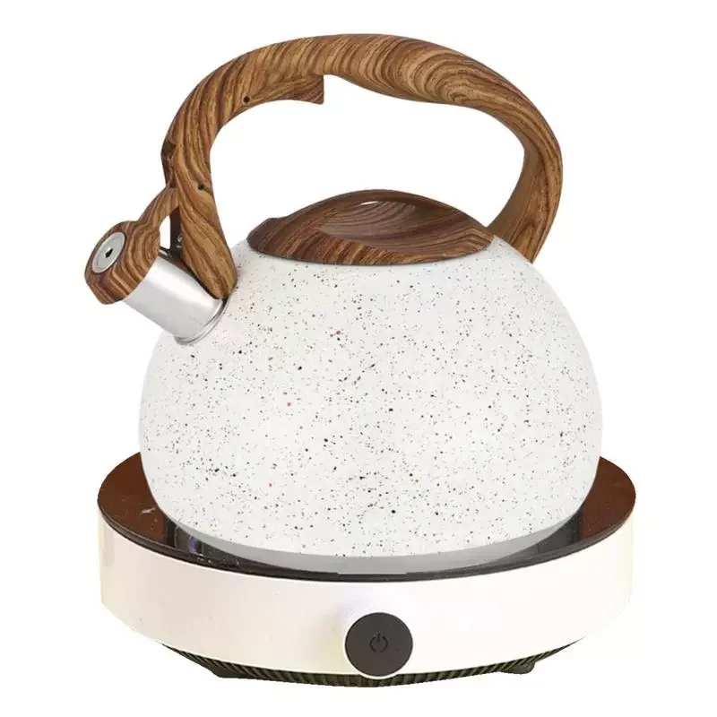 

histling ea ettle tainless teel tovetop ettle ater oiler L lat ottom oiling ettles or nduction ookers