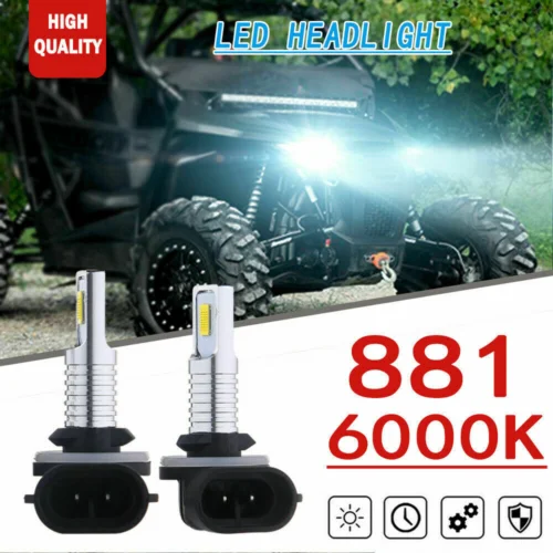 

2 шт., светодиодные лампы для фар ARCTIC CAT PROWLER 1000 HDX 500 700