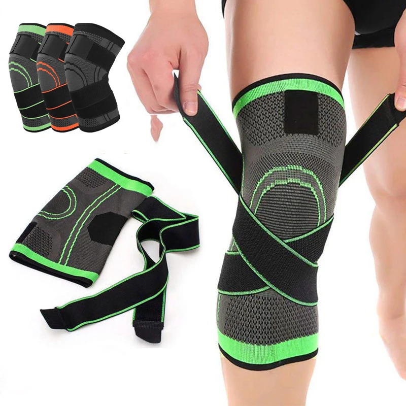 

1Pair Men Women Sports Knee Support Compression Sleeves Joint Pain Arthritis Relief Running Fitness Elastic Wrap Brace Knee Pads