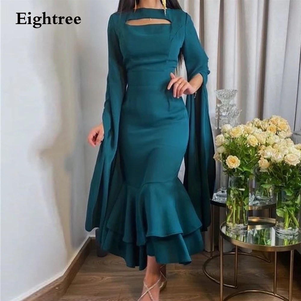 

Винтажное платье-Русалка для выпускного вечера, до щиколотки, 2023