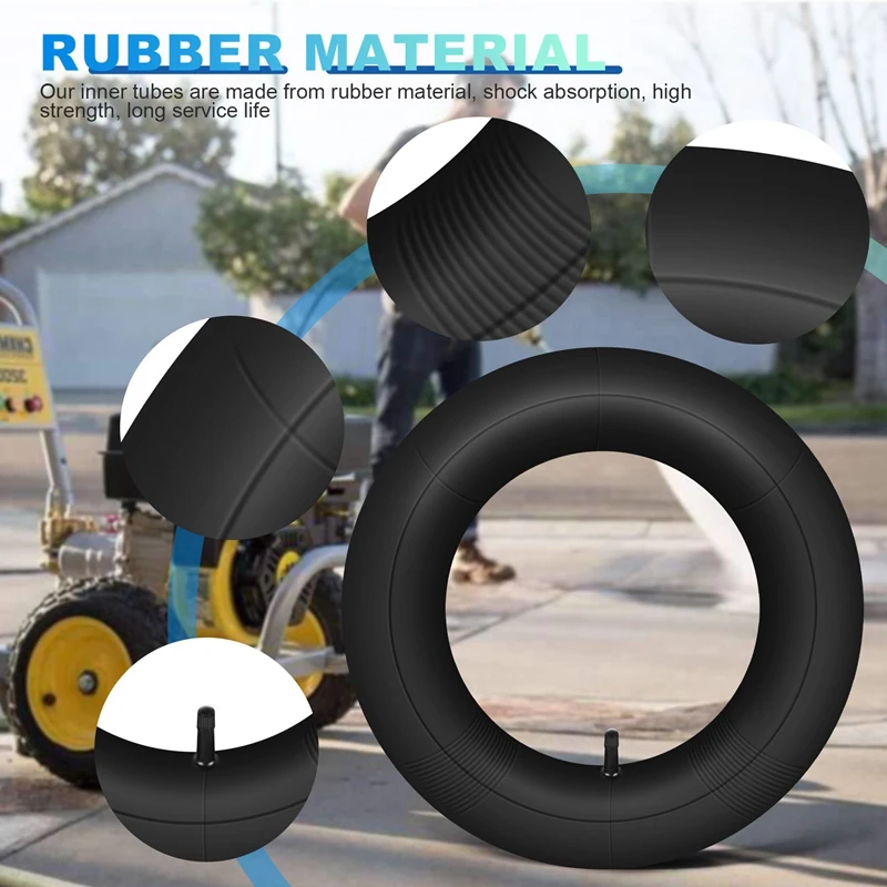 Внутренняя трубка тачки 3 50-8 сверхмощная резиновая внутренняя замена стержня