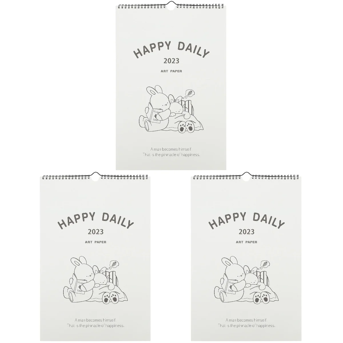 

3pcs Multi-function Hanging Calendar Planning Calendar Office Monthly Calendar Household Calendar
