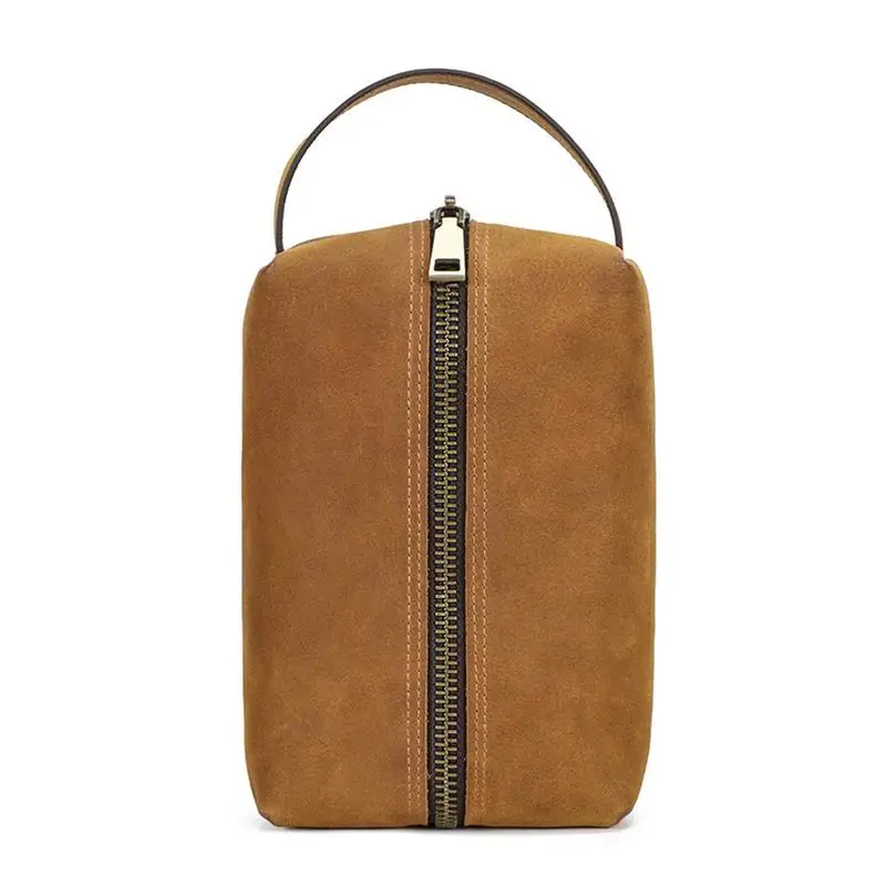 

Travel Electronics Accessories Organizer Leather Cable Organizer Bag Pouch Tech Cord Storage Pouch For Cable Charger Phone USB