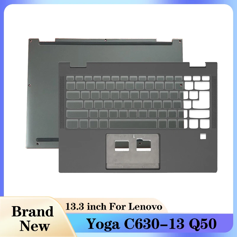 

NEW For Lenovo Yoga C630-13 Q50 Palmrest Upper Case/Bottom Case Computer Laptop Case Black