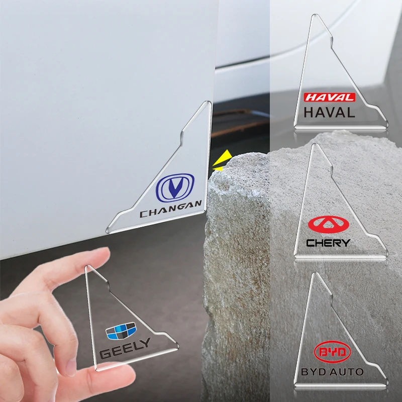 Прозрачная наклейка на углы двери автомобиля против столкновений для Nissan Altima