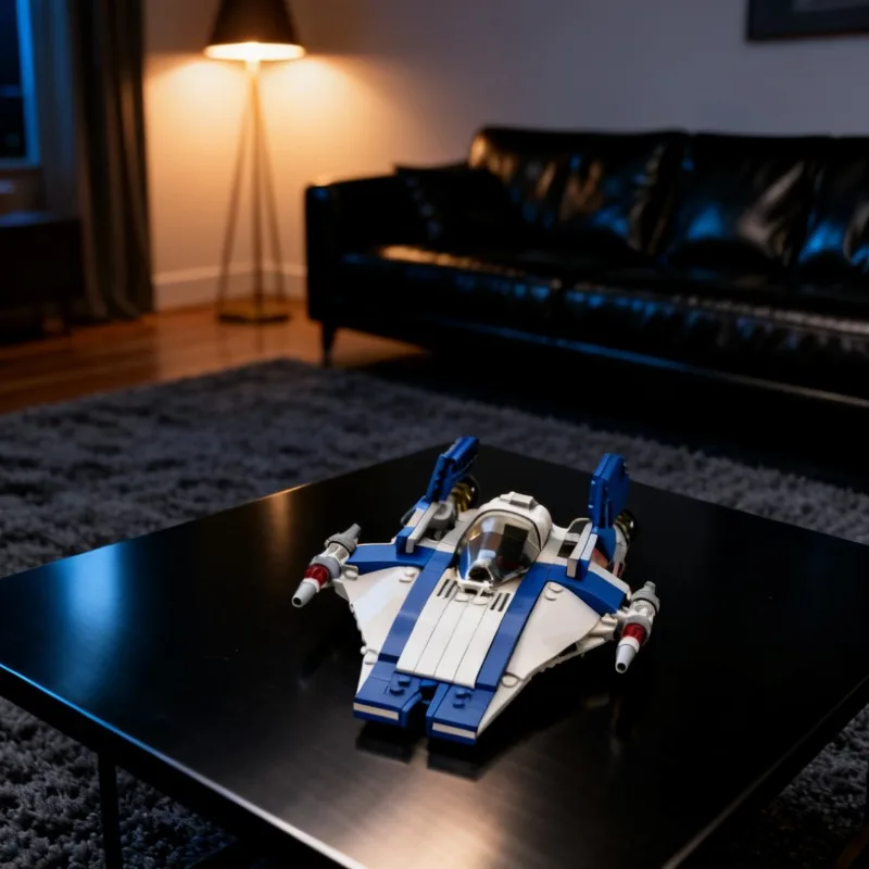 Фото Набор для сборки модели космического истребителя RZ-2 A-wing из фильма «Звездные войны», 330 деталей, DIY, развивающая игрушка-головоломка, креативный подарок для детей №4