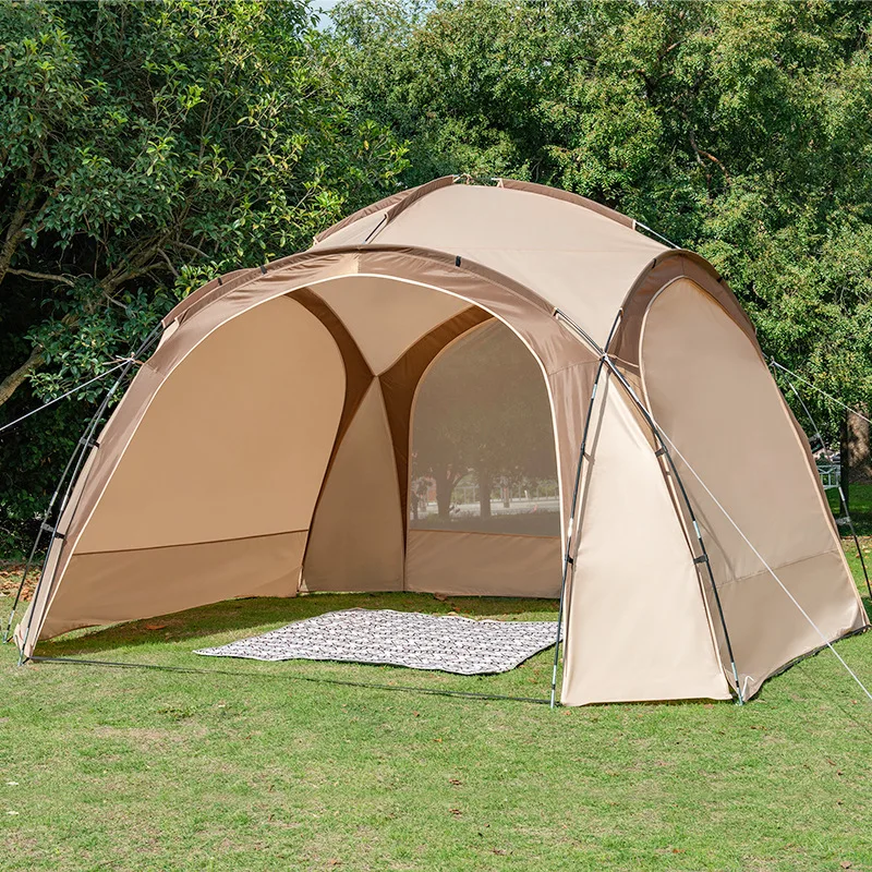 

350*350*220CM 5-8 Person Dome Tent Large Sun Protection Pergola Tent Picnic Hiking Awning Canopy Outdoor Camping