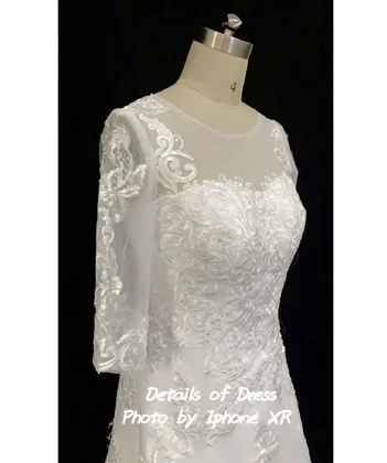 Элегантное кружевное платье с рукавом до локтя MACDUGAL свадебные тюлевые перчатки