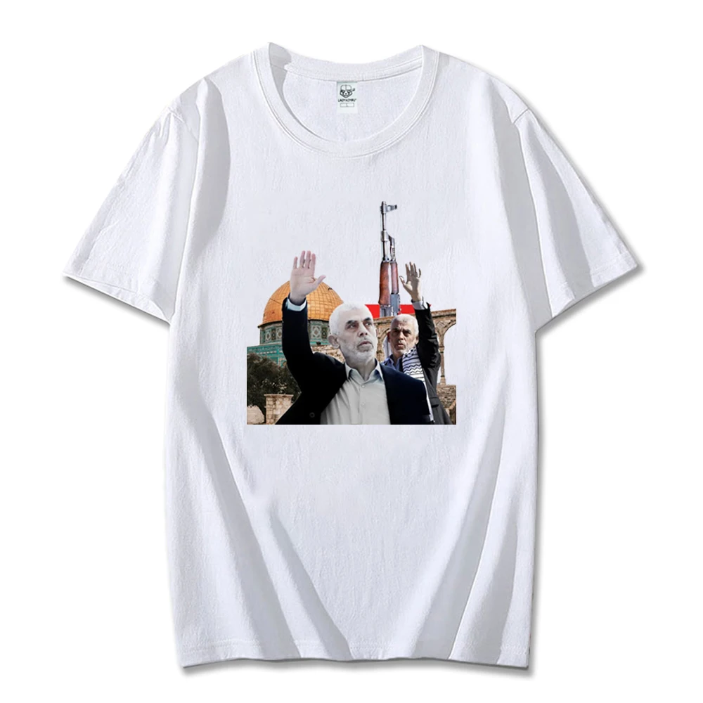 Футболка HAMAS Peace Memories of Yahya Sinwar спортивный топ футболка с принтом Camisetas для мужчин