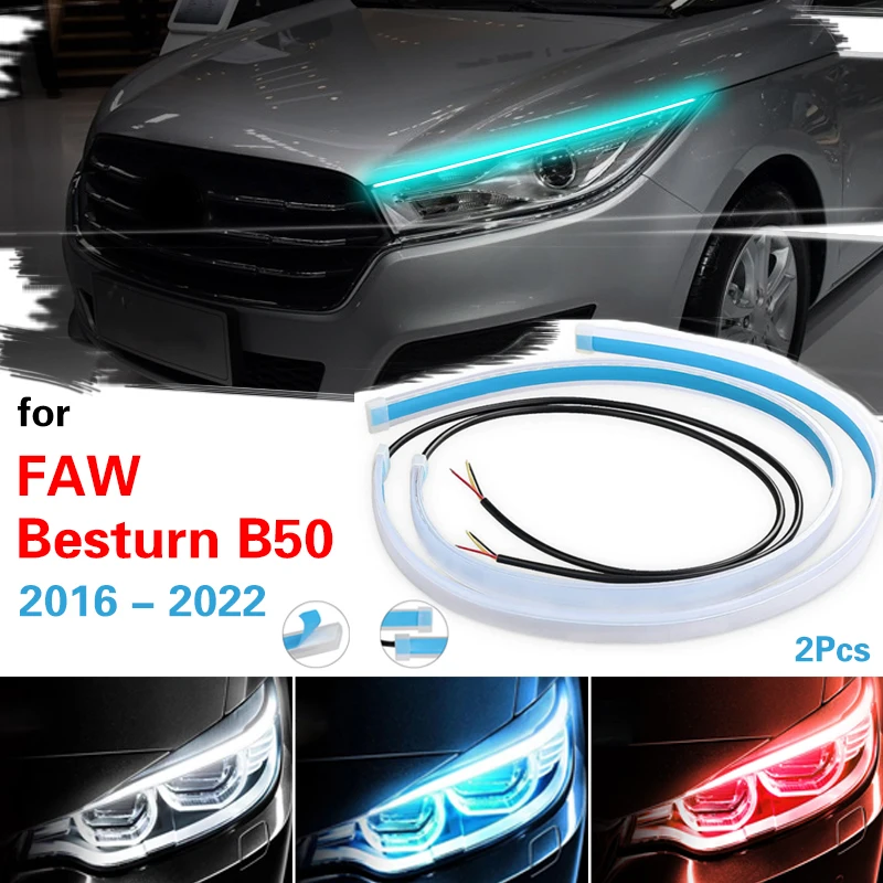 12 В автомобильные светодиодные DRL дневные ходовые огни водонепроницаемая мягкая