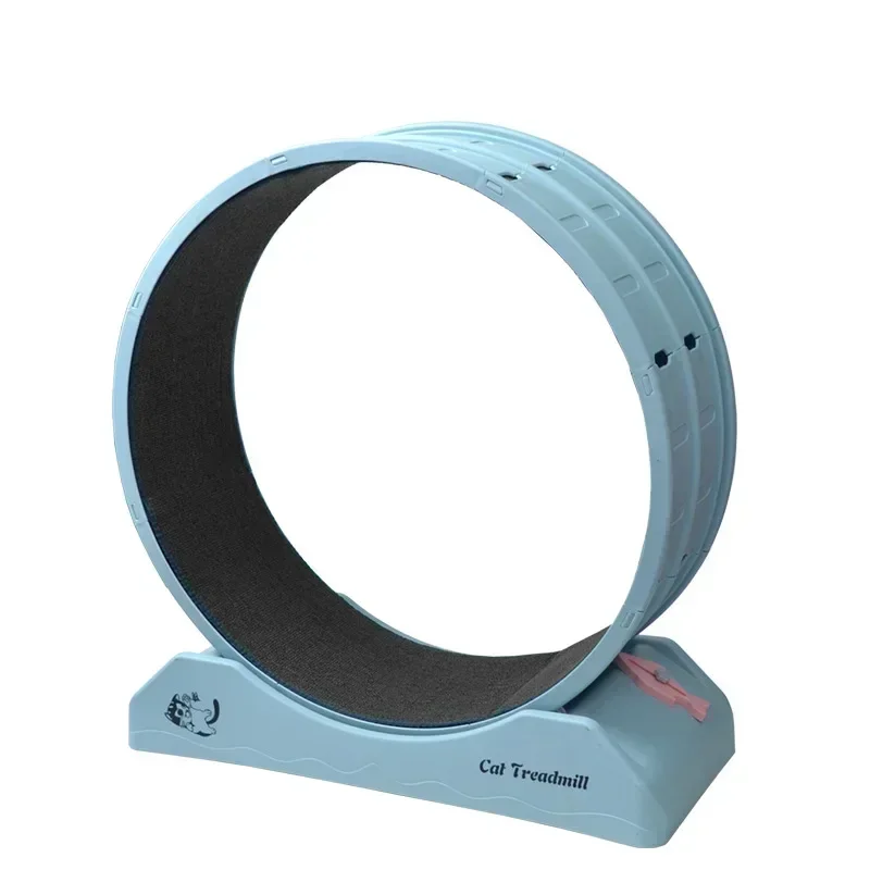Горячая беговая дорожка с беговым колесом для кошек пластиковая прочная