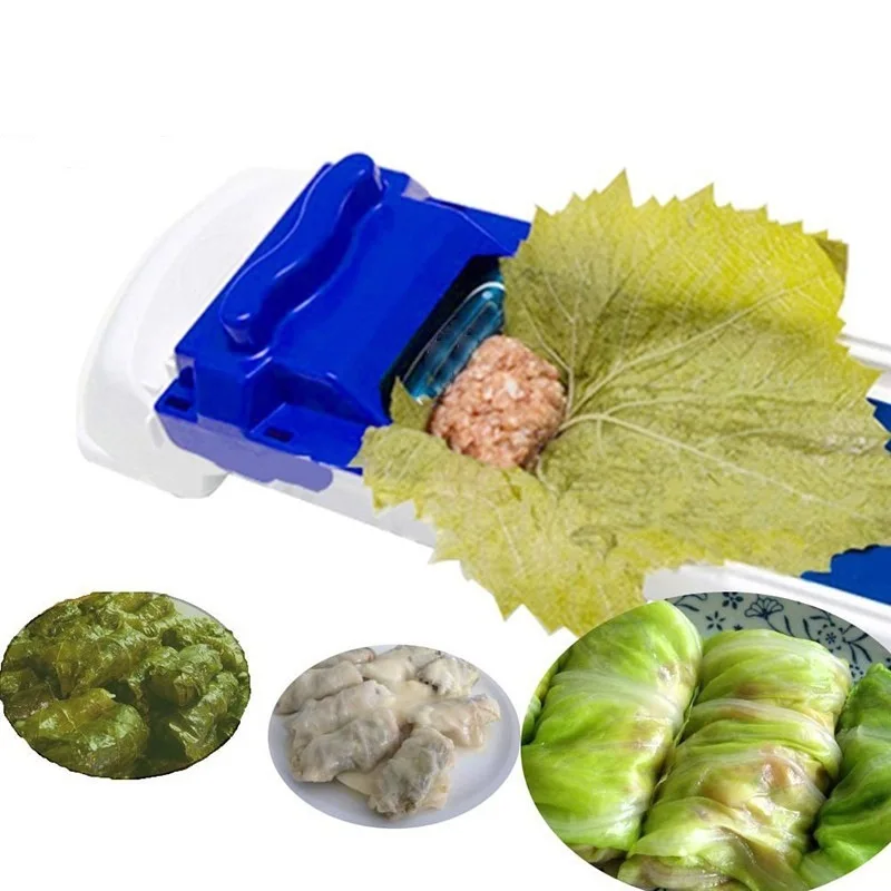 

Stuffed Grape Leaf Vegetable Meat Roller Wrapping Cabbage Meat Rolling Tool Dolmer Making Machine Kitchen Accessories
