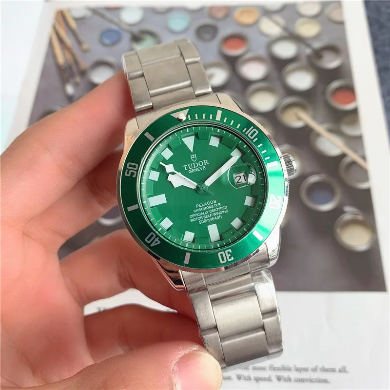 

Automatic Watches for Men Luxury Style Tudor Mechanical Movement High Quality Stainless Steel Case Fashion Simple Dial Design