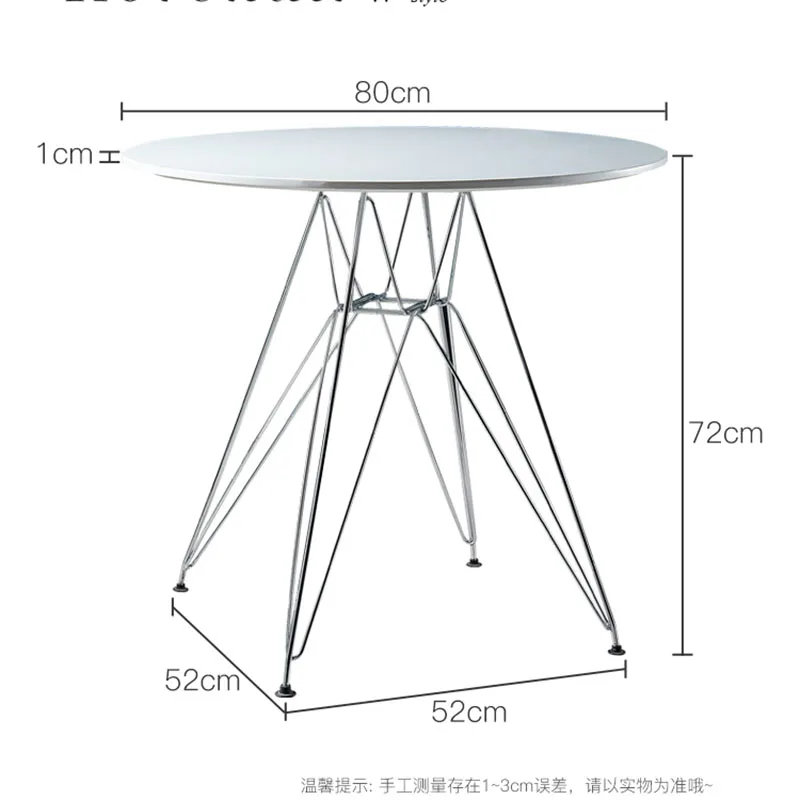 Рисунок 4 - Круглые журнальные столики в скандинавском стиле