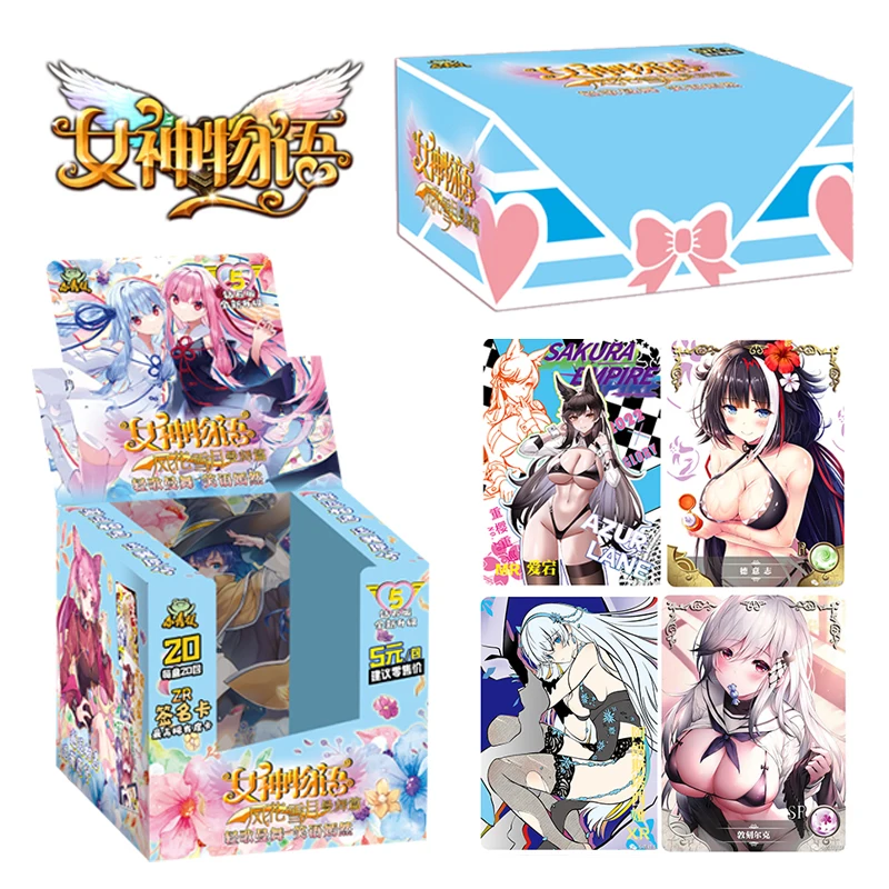 

Goddess Story Atago Gokou Ruri cartoon Anime characters Bronzing collection Game cards Children's toys Christmas Birthday gifts