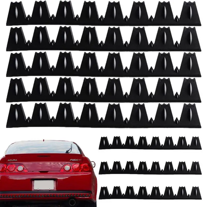 

Front Bumper Scrape Guard Anti-Collision Scratch Strip Splitter Scrape Guard Highly Flexible And Durable Easy DIY Kit For Trucks