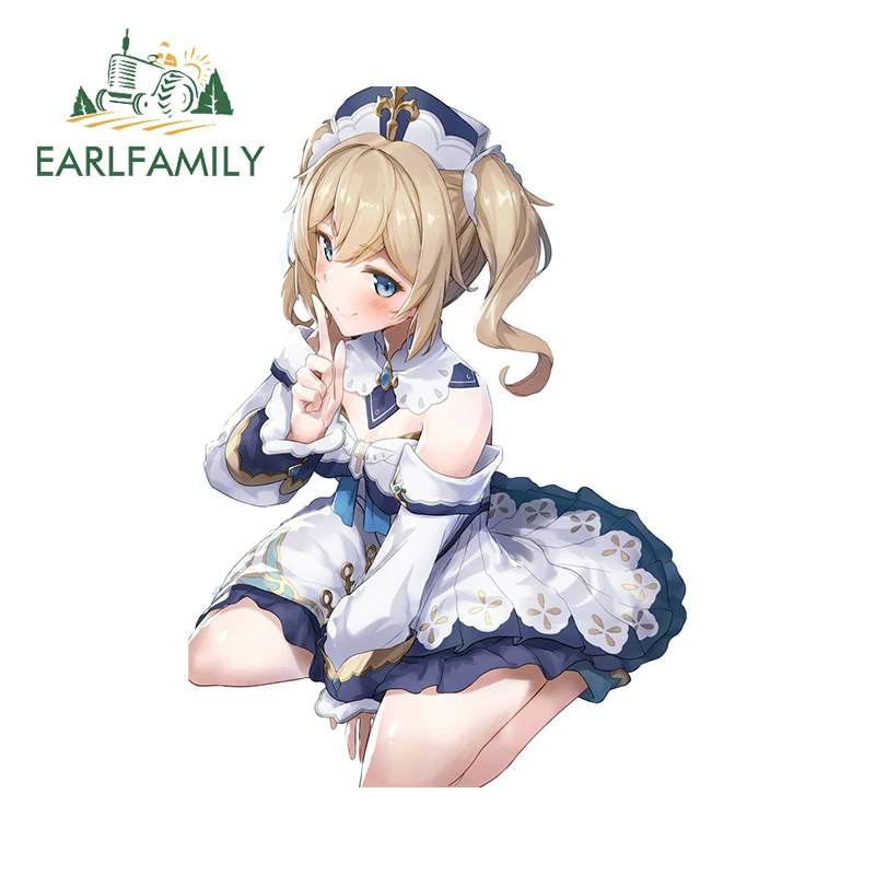 EARLFAMILY 13 см x 9 2 двойной конский хвост Барбара автомобильные наклейки Горячая игра