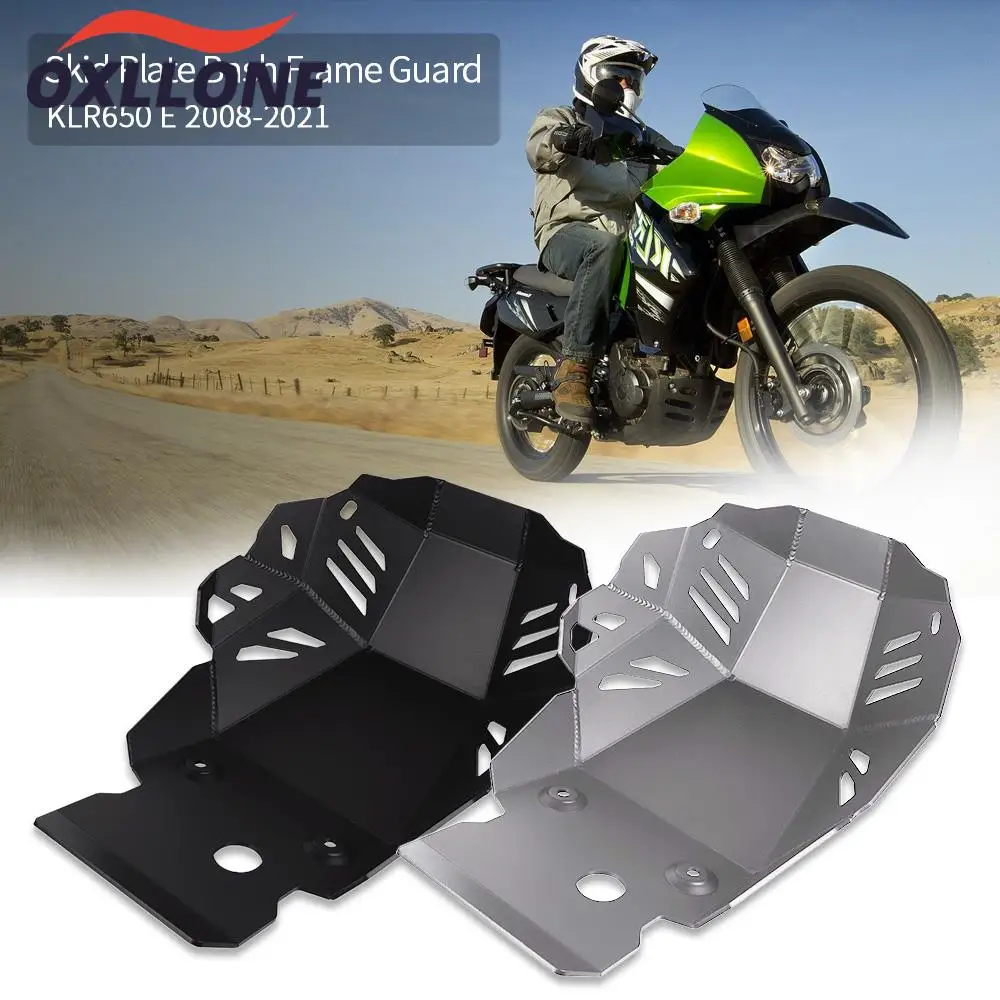 

Для Kawasaki KLR650E 2008 2009 2010 2011 2012 2013 2014 2015 2016 2017-2020 2021 2022 противоскользящая пластина bash рамка защитные аксессуары