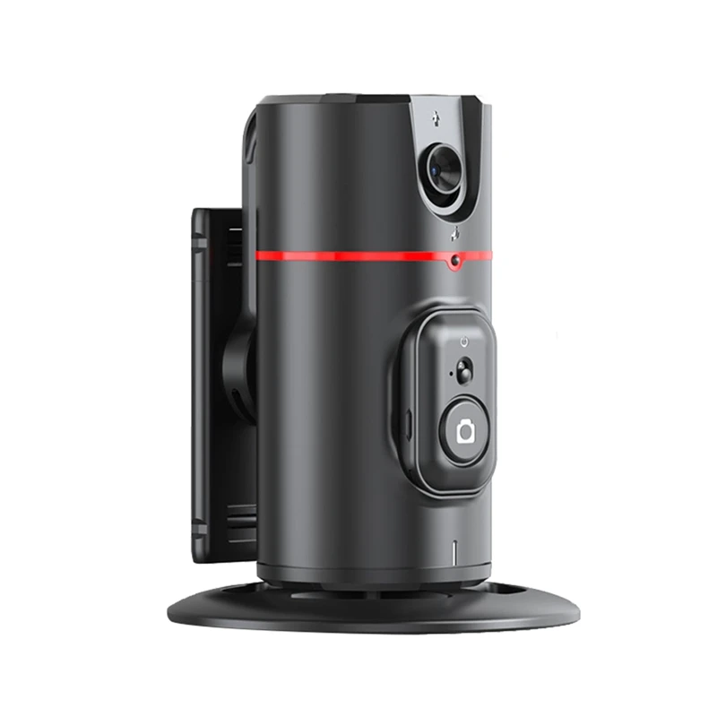 

HOT-Mobile Phone Gimbal Stabilizer Selfie Stick With Auto Face Tracking Detachable Phone Clip Wireless Selfie Stick Tripod