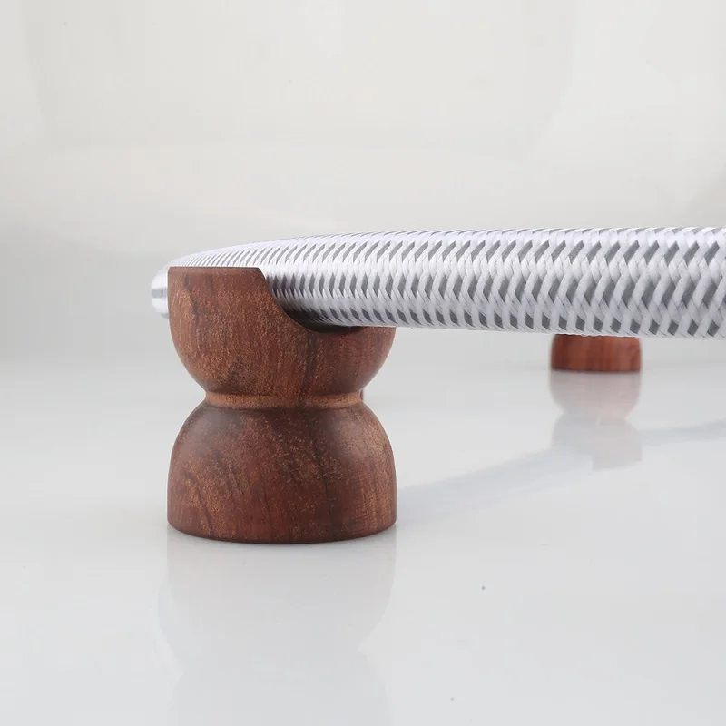 

Подставка для кабеля CF2545, HiFi, цвет Роза, искусственная древесина, держатель, крепление, амортизатор, подставка для ног