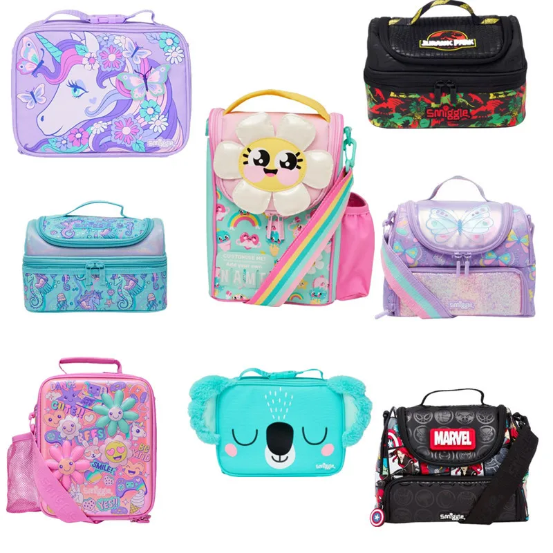 Австралийская Высококачественная оригинальная детская сумка для ланча Smiggle Bento