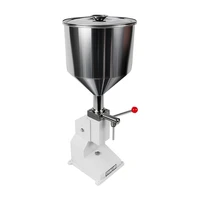 a03 food filling machine manual pressure stainless paste dispensing cream juice honey liquid packing equipment sauce oil filler