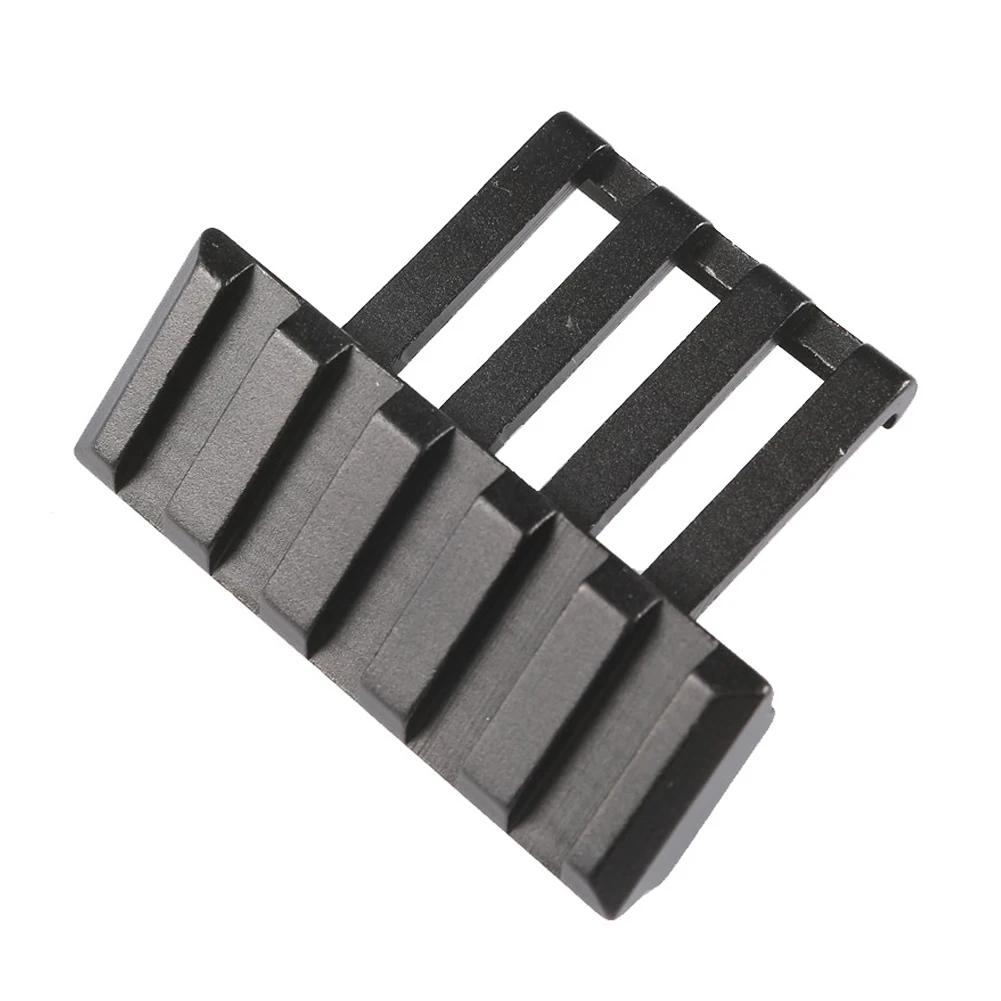 

5 Slots Rail Mount Aluminum Rail Adapter Scope Mount Base Weaver Base Adapter Protector Hunting Practice Equipment