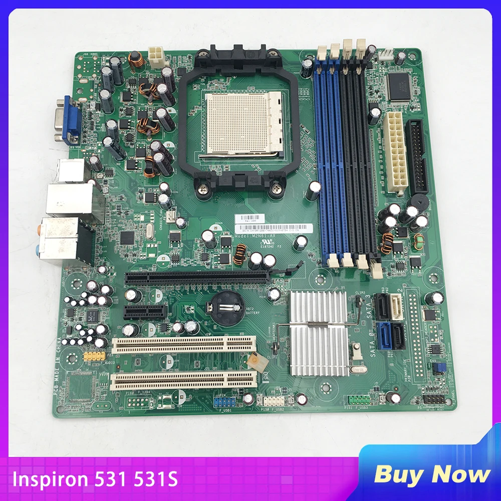 M2N61-AX For DELL Inspiron 531 531S PC Desktop Motherboard 0RY206 RY206 CN-0RY206 Mainboard