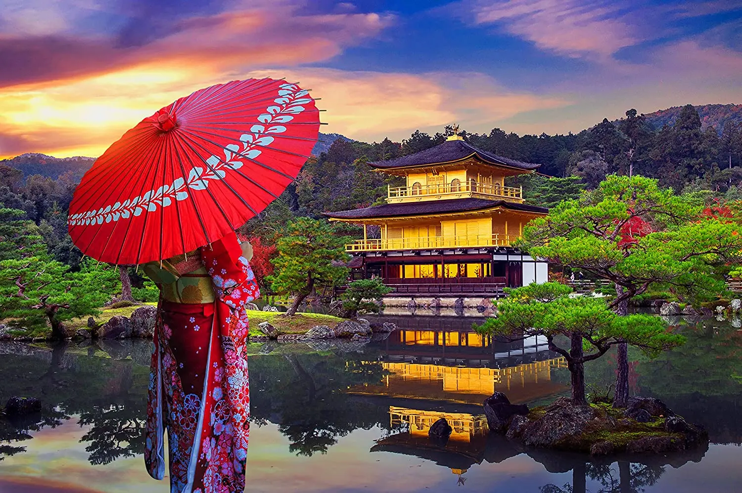 

Golden Pavilion Temple in Japan puzzle baby wooden toys learning toys for children homeschool supplies educational