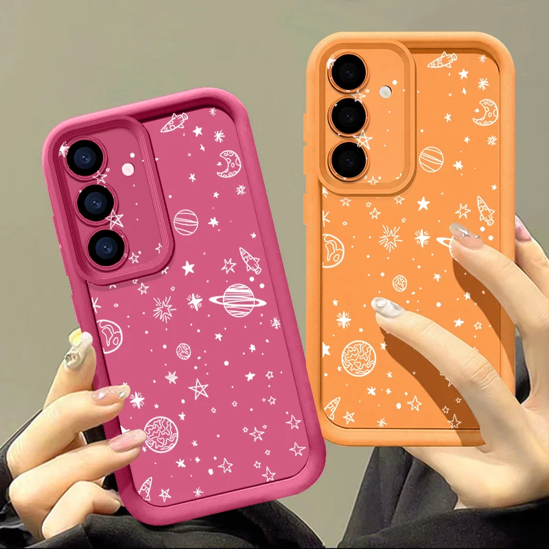 Чехол с узором «Планета» для Samsung Galaxy A18 A57 A37 A27 A56 A16 A17 A55 A54 A26 A36 S26 S25 S24 S23 S22 Ultra S26 FE (art.: 3920dd16ace34) - 3920dd16ace34