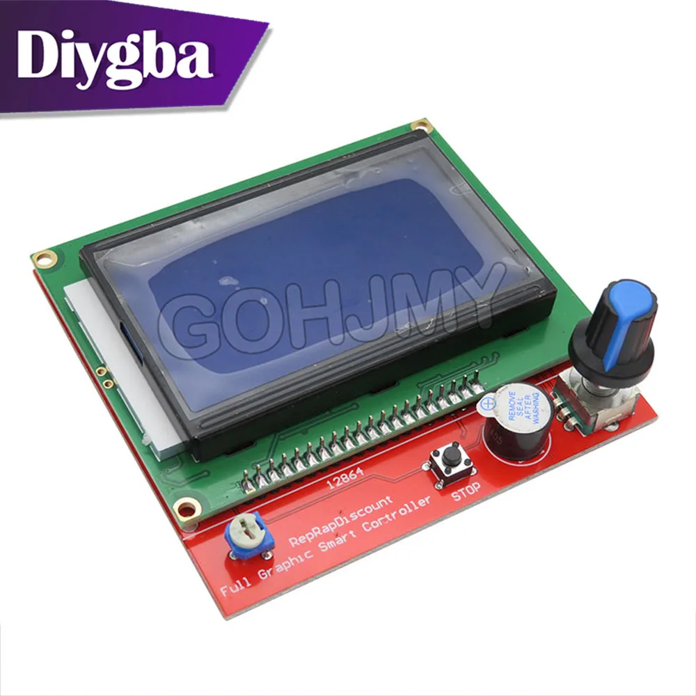 Смарт-контроллер для 3D-принтера RAMPS1.4 LCD 12864 ЖК-экран управления