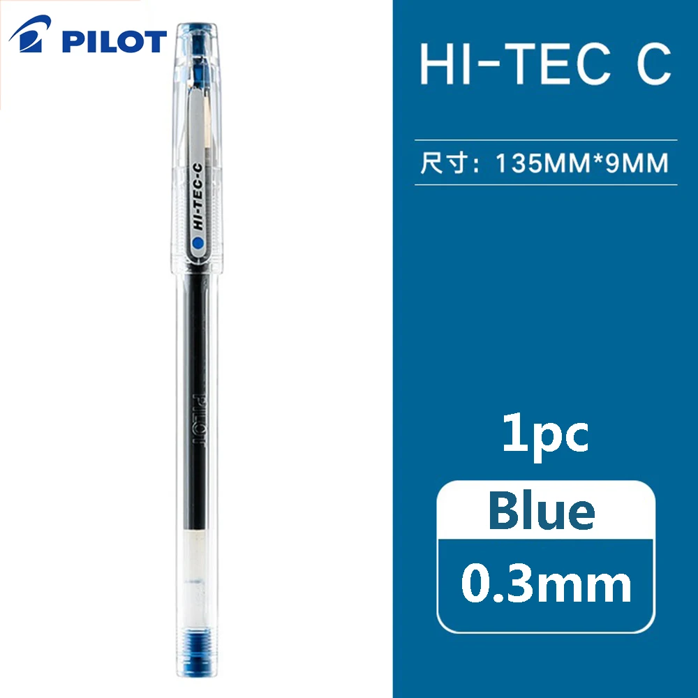 

Гелевая ручка Pilot HI-TEC-C тонкая 0.25/0.3/0.4/0.5 мм