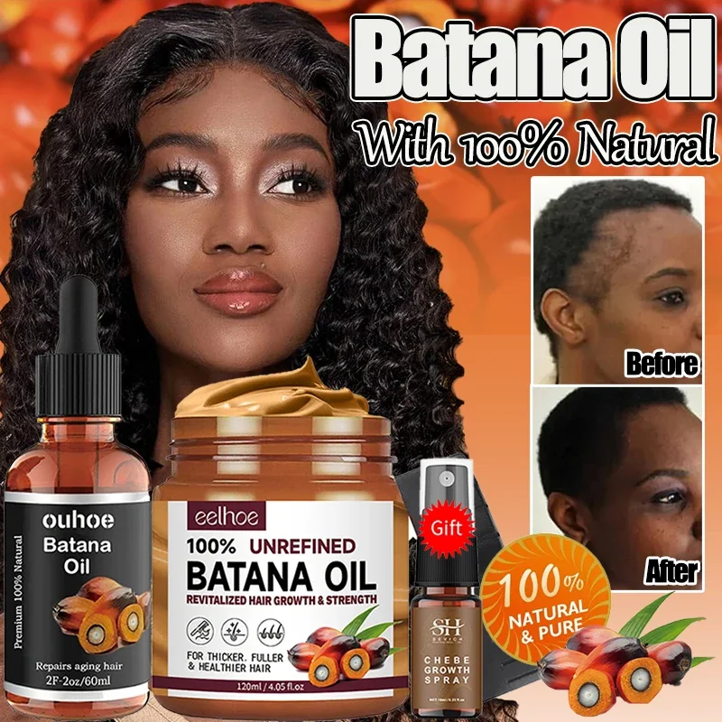 Масляная маска для волос Batana 100% натуральная масляная ухода за волосами