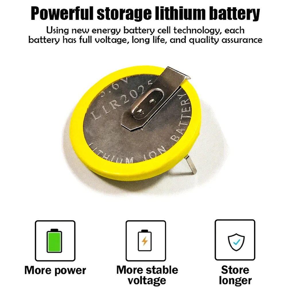 Замена аккумулятора LIR2025 90 градусов для BMV Mini Cooper M3 M5 M6 Z3 E63 Автомобильный