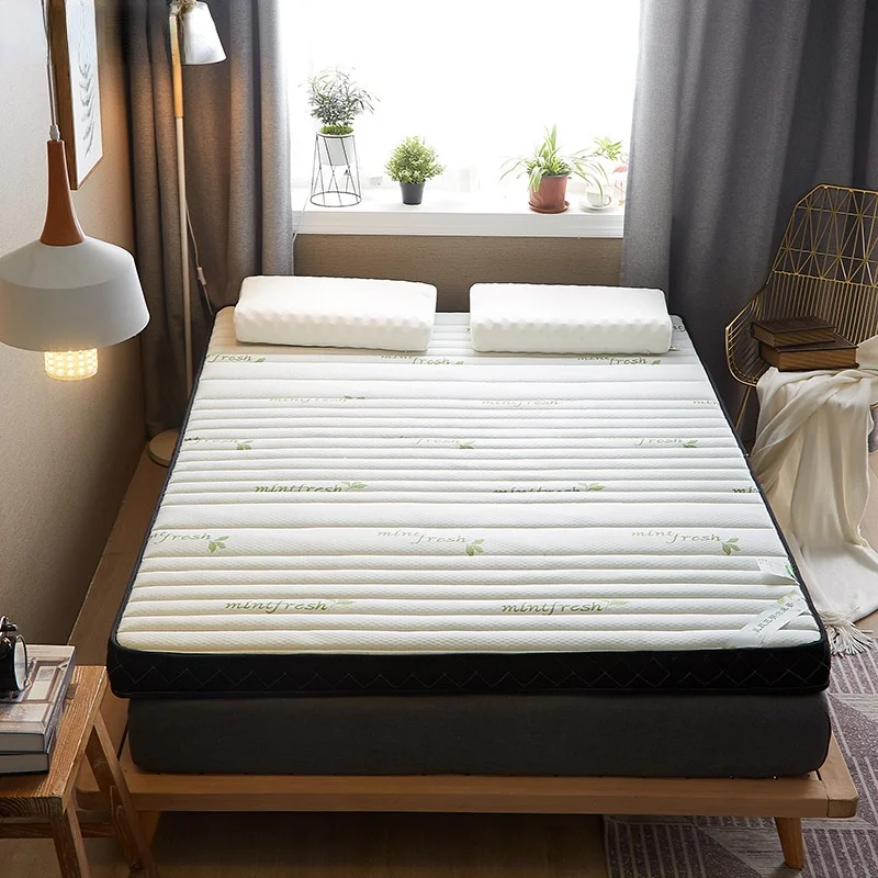 Foam Latex Hard Bed Topper Twin Queen Tatami Floor Memory Mattress 180*200 Pad | Figurines & Miniatures